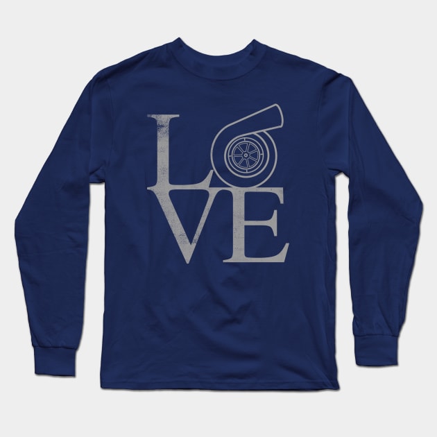 Turbo Lover Long Sleeve T-Shirt by cowyark rubbark